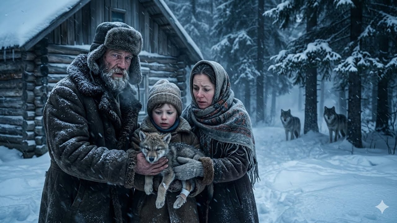 Surviving -71°C in Siberia | Family Saves a Wolf Cub 🐺❄️