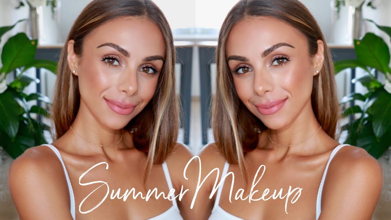 MY SUMMER MAKEUP ROUTINE | Annie Jaffrey