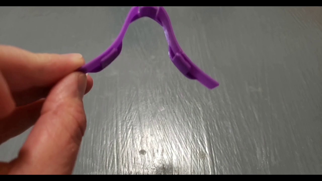 3D printed nose clip for face masks