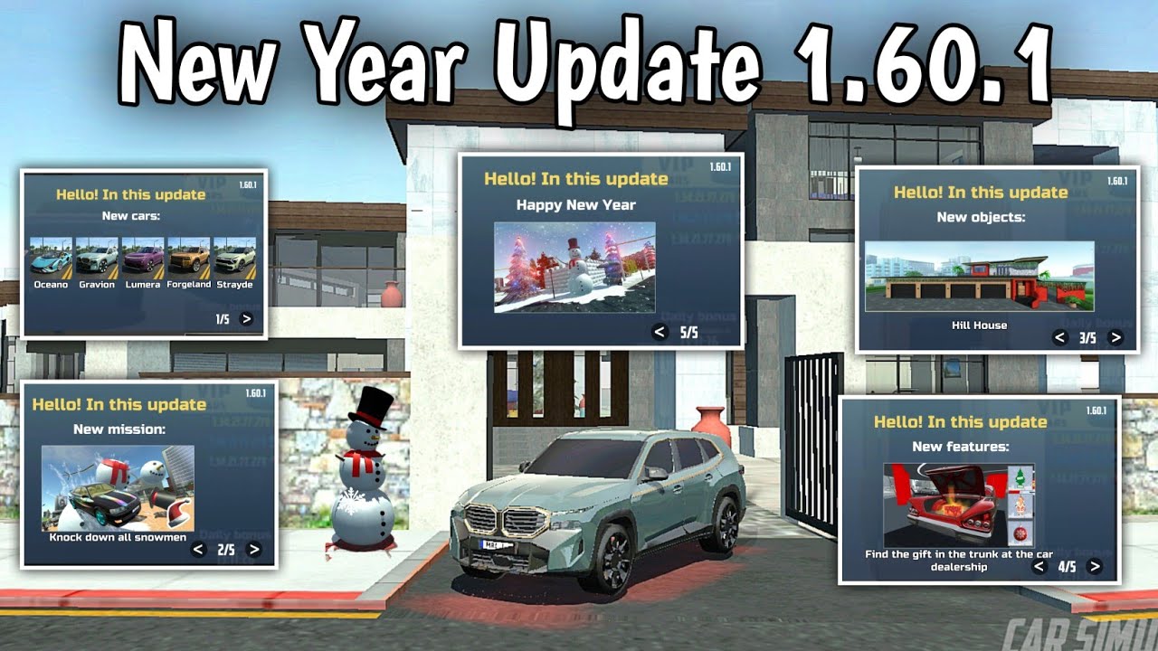 Car simulator 2 - New Year Update - 1.60.1 Walkthrough #carsimulator2 