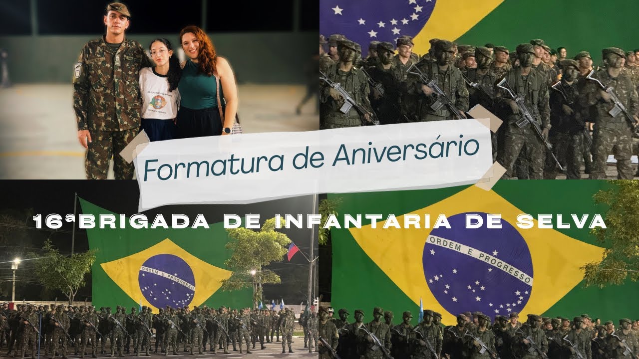 Formatura de Aniversário da 16ª BRIGADA DE INFANTARIA DE SELVA - TEFÉ AM 2025