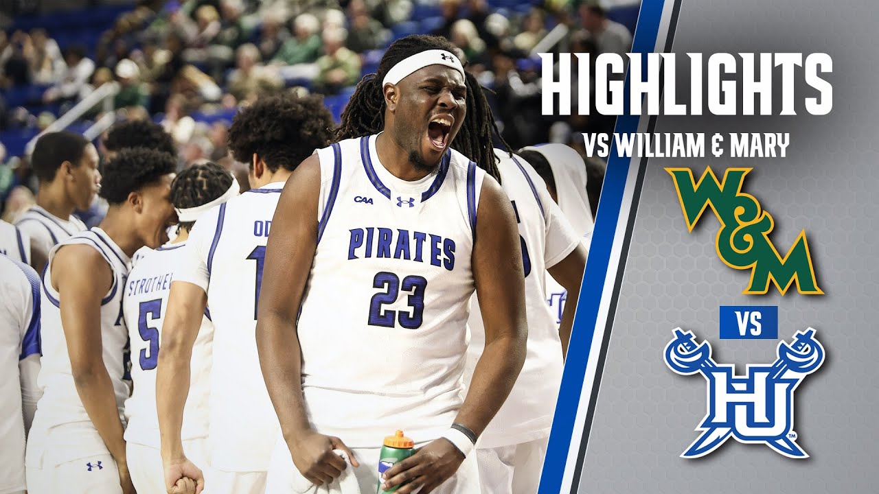 Hampton Men's Basketball Highlights | Hampton 77, William & Mary 74 (2/7/26)