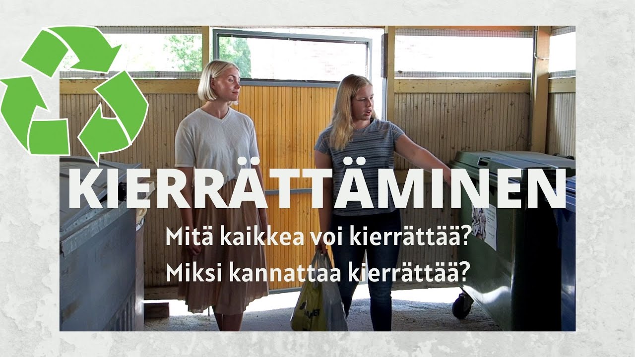 Mitä on kierrättäminen? Näin kierrätät
