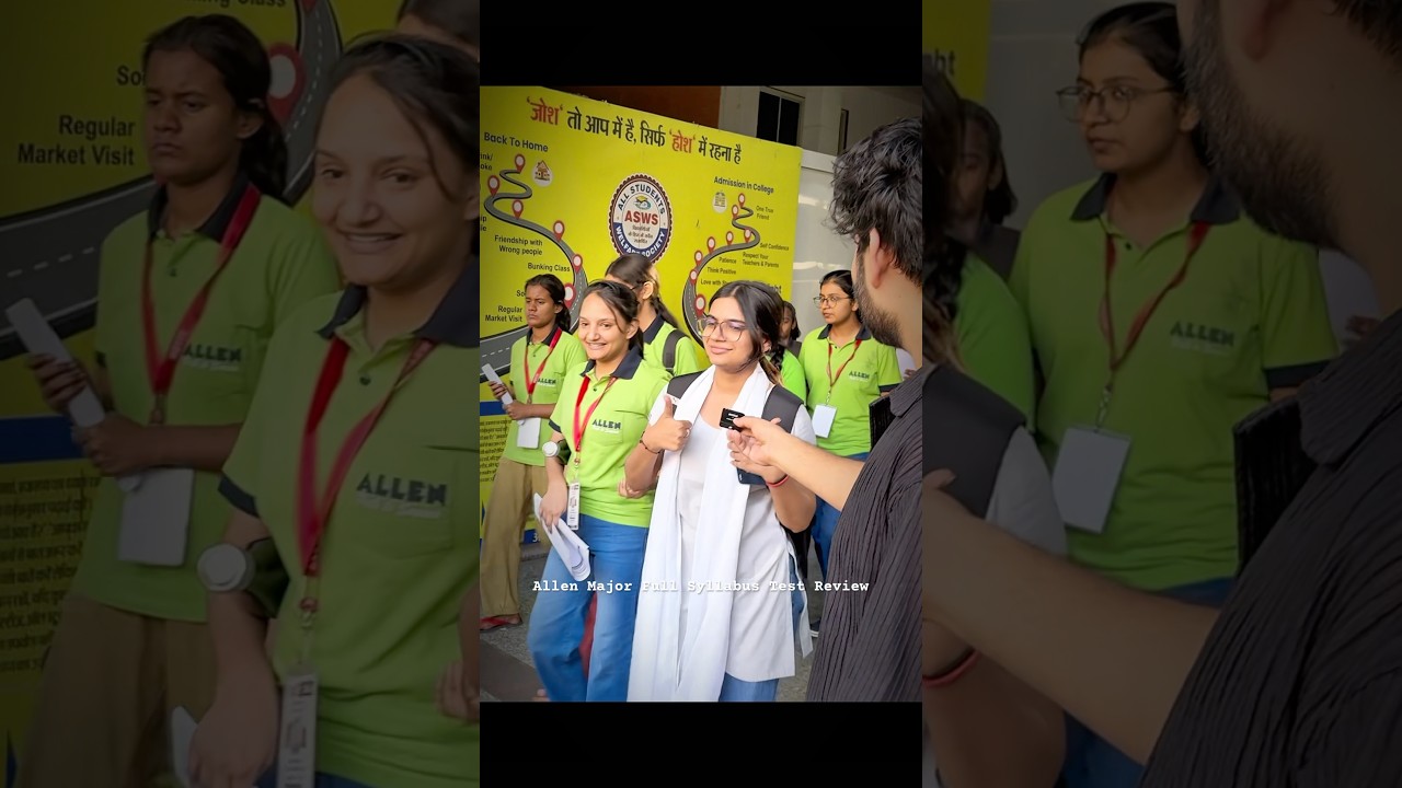 NEET 2025 Full Syllabus Test | Paper Was Very Tough | Student Reaction Video Kota Major Test Review