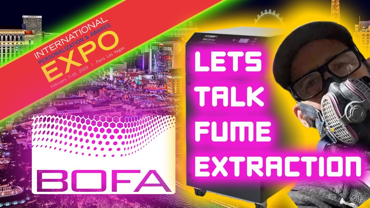 Узнайте о вытяжках для лазерных граверов от BOFA на выставке APA 2023