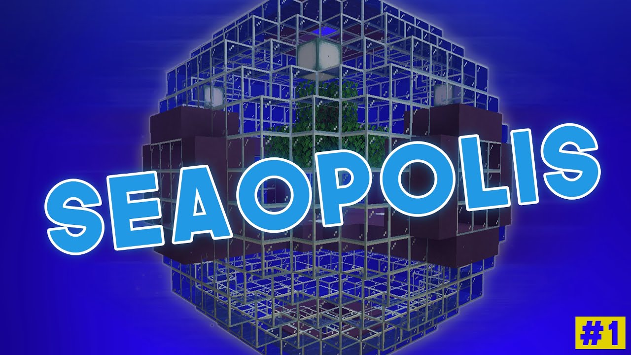 Minecraft Seaopolis modpack EP1 | Underwater Skyblock