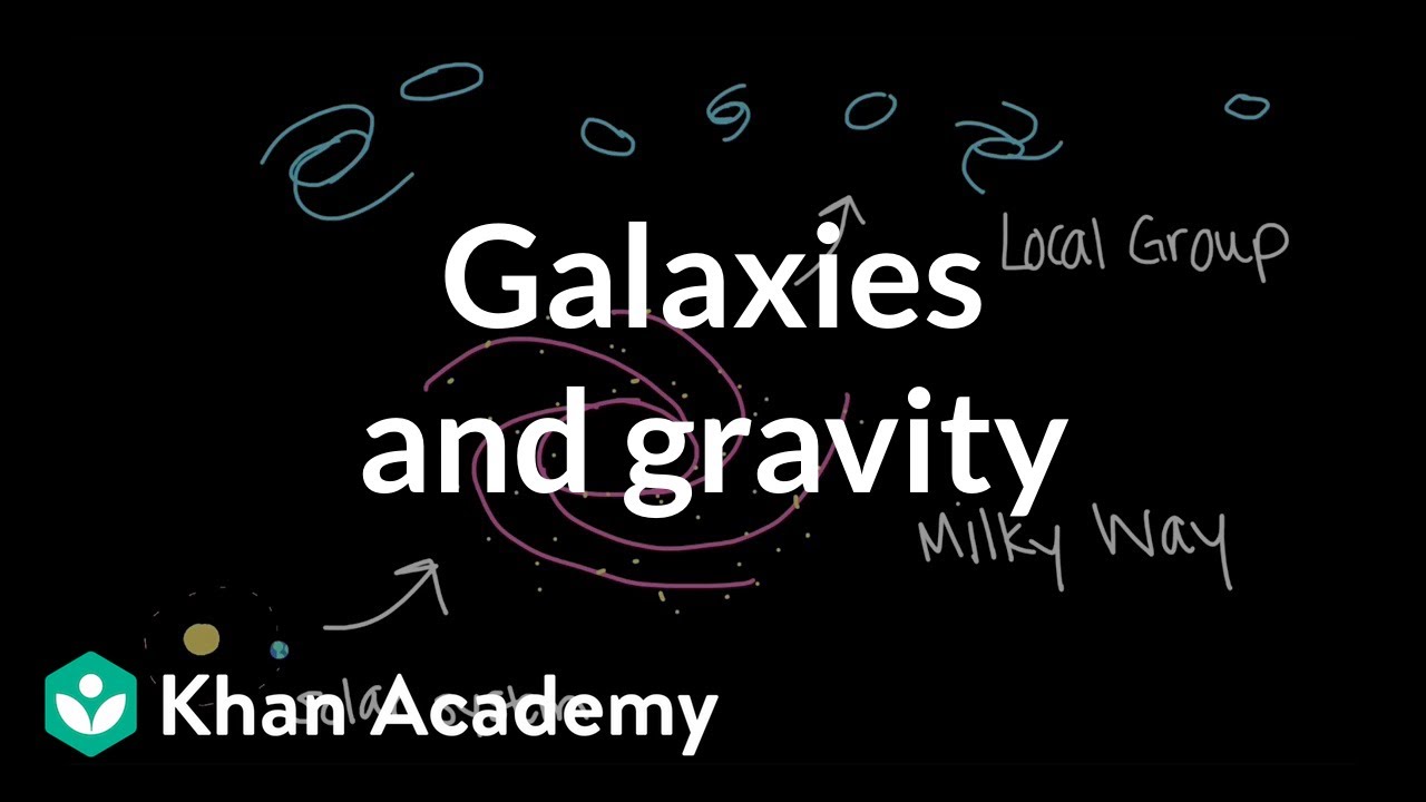 Galaxies and gravity | Earth in space | Middle school Earth and space science | Khan Academy
