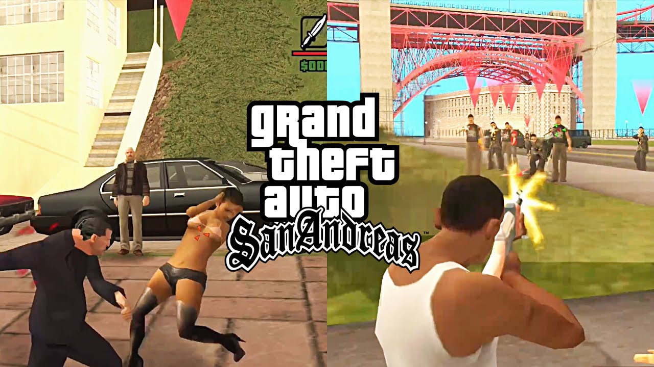 GTA San Andreas Gameplay - DYOM mission - Crazy Hookers & Cleaning the Da Nang Boys