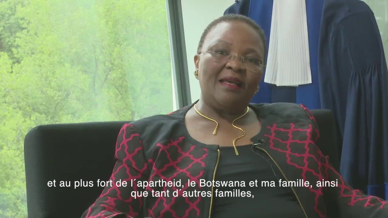 Mme la juge Sanji Mmasenono Monageng de la CPI  – Campagne CPI #avoir15ans