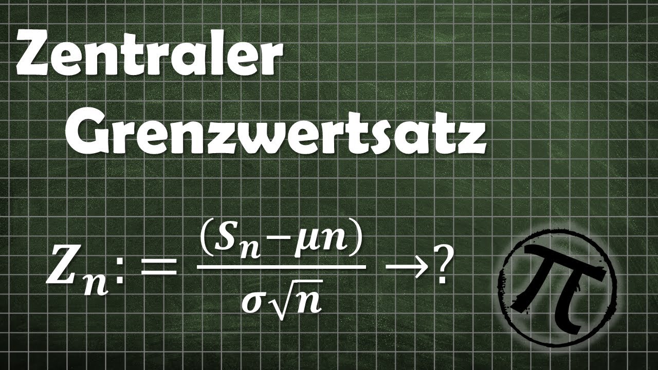 Zentraler Grenzwertsatz (ZGWS) - Erklärung + Aussage