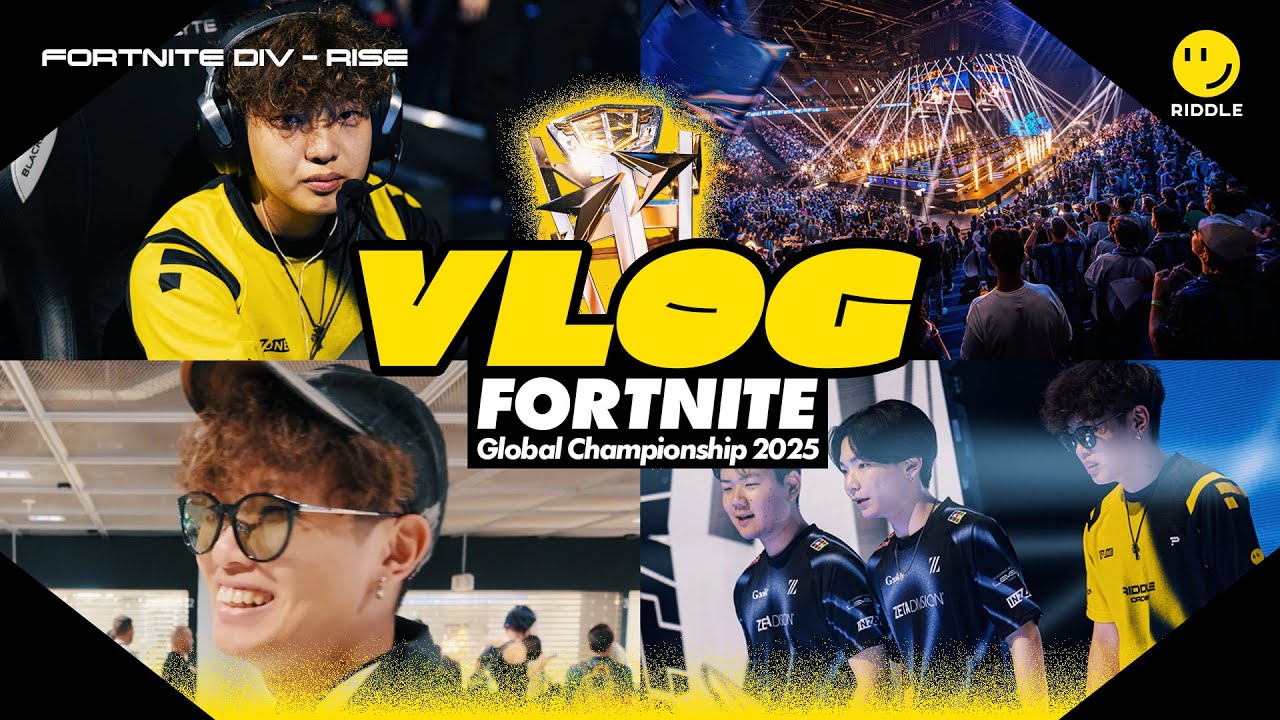 【密着】Riseが挑んだフォートナイト世界大会の二日間 | Fortnite Global Championship 2025