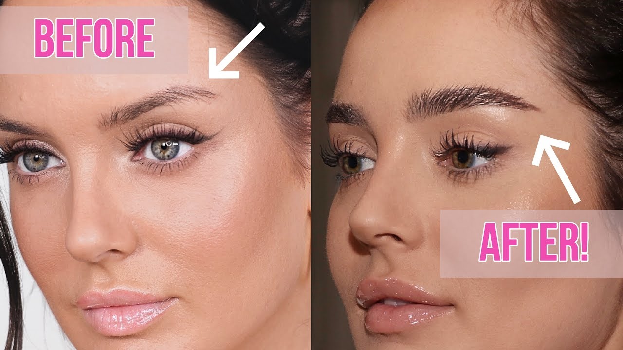 How I Grew Out My Eyebrows + NEW Fluffy Brow Routine! \\ Chloe Morello