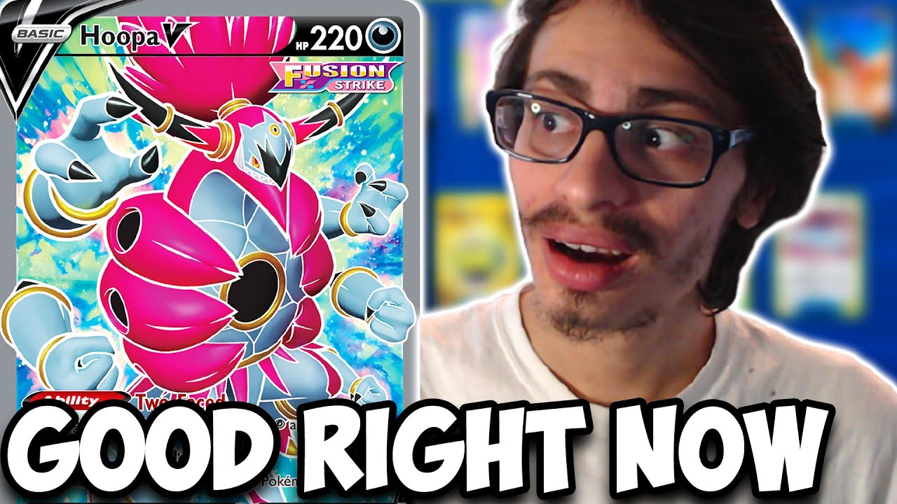Hoopa V IS GOOD Right Now! Anti Meta Deck w/The Best Dual Type! Brilliant Stars PTCGO