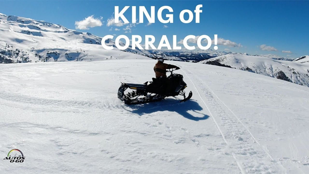 2019 Volkswagen Amarok and 2020 Ski-Doo Summit X adventure in Corralco Ski Resort, Chile