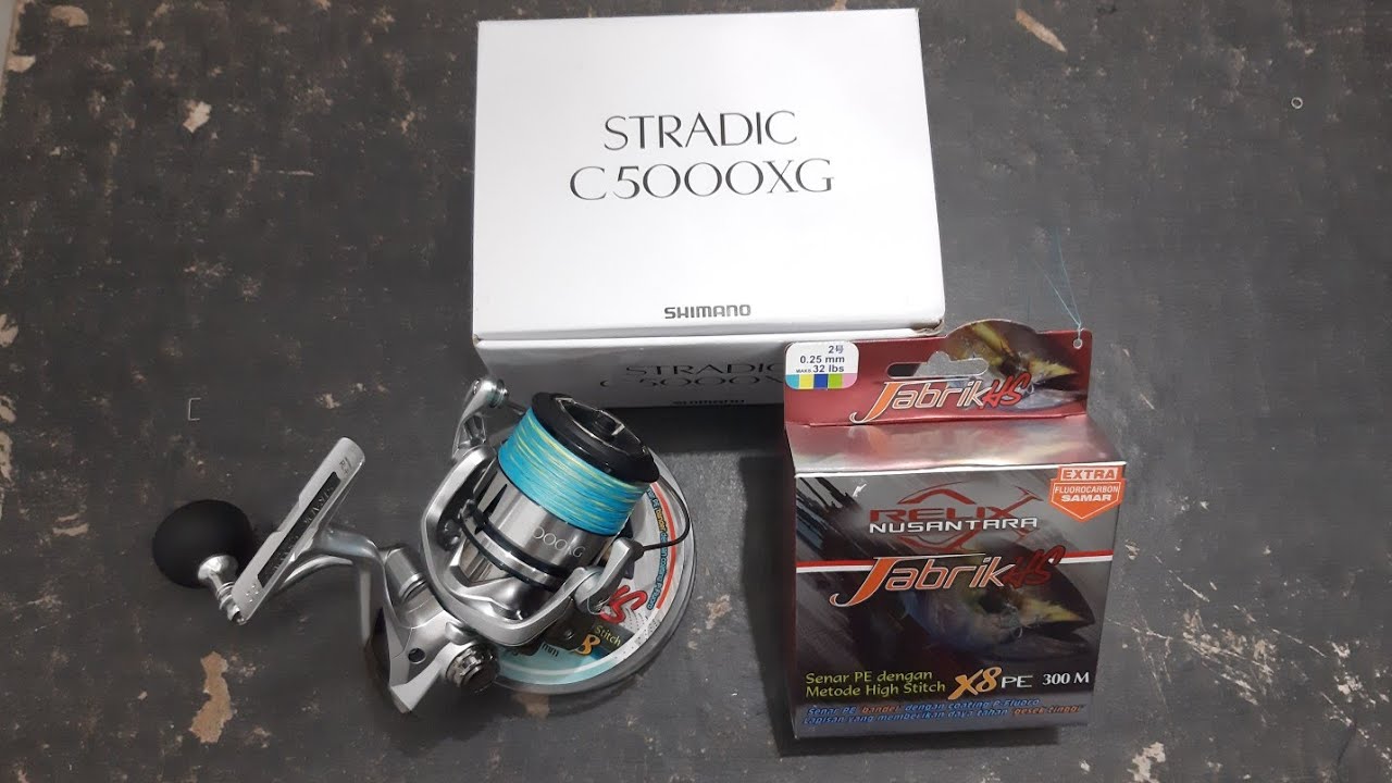 SHIMANO STRADIC C5000XG Isi PE 2 JABRIK 300M