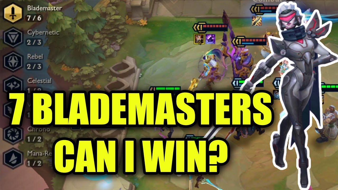 7 Blademasters Team in Teamfight Tactics - Is it a Winning Build in TFT?