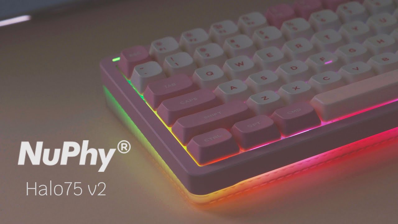 NuPhy Halo75 v2 | Showcase and sound tests