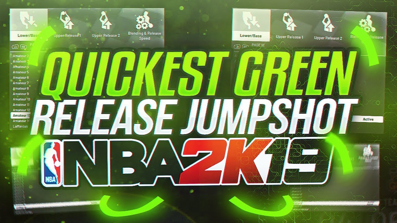 CONTESTED GREENS FROM HALFCOURT!! BEST JUMPSHOT ON NBA 2K19?! AUTOMATIC GREEN LIGHTS!