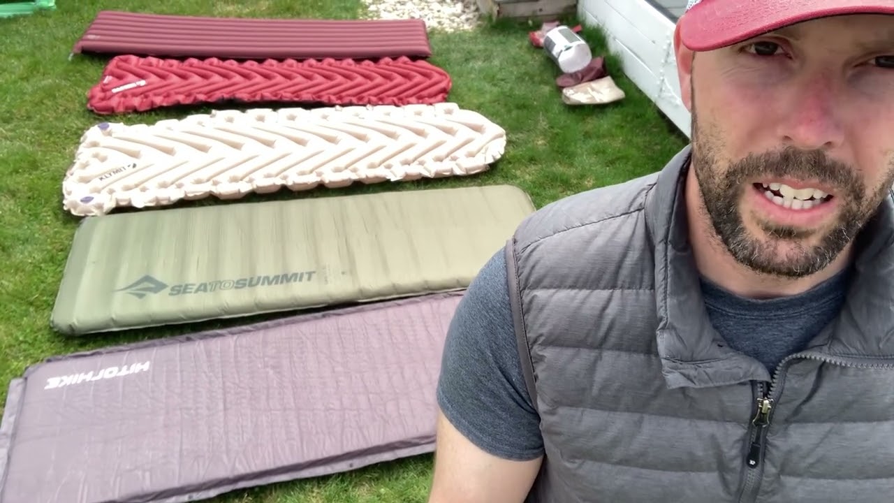 Sleeping pad shootout! Amazon, Sea to Summit, Klymit, Big Agnes