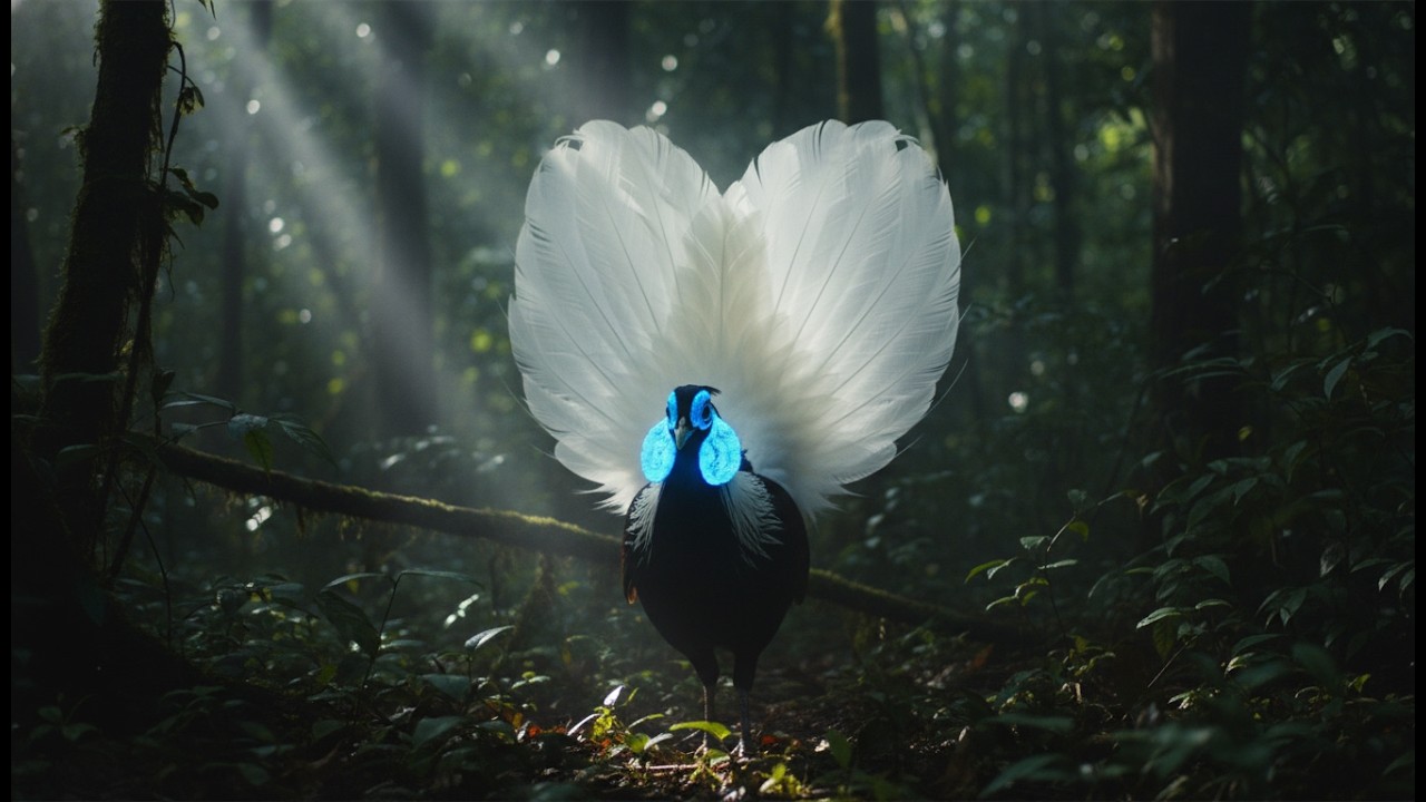 We Found The 'Alien' Bird Of Borneo: Its Physics-Defying Mating Dance Will Melt Your Brain!