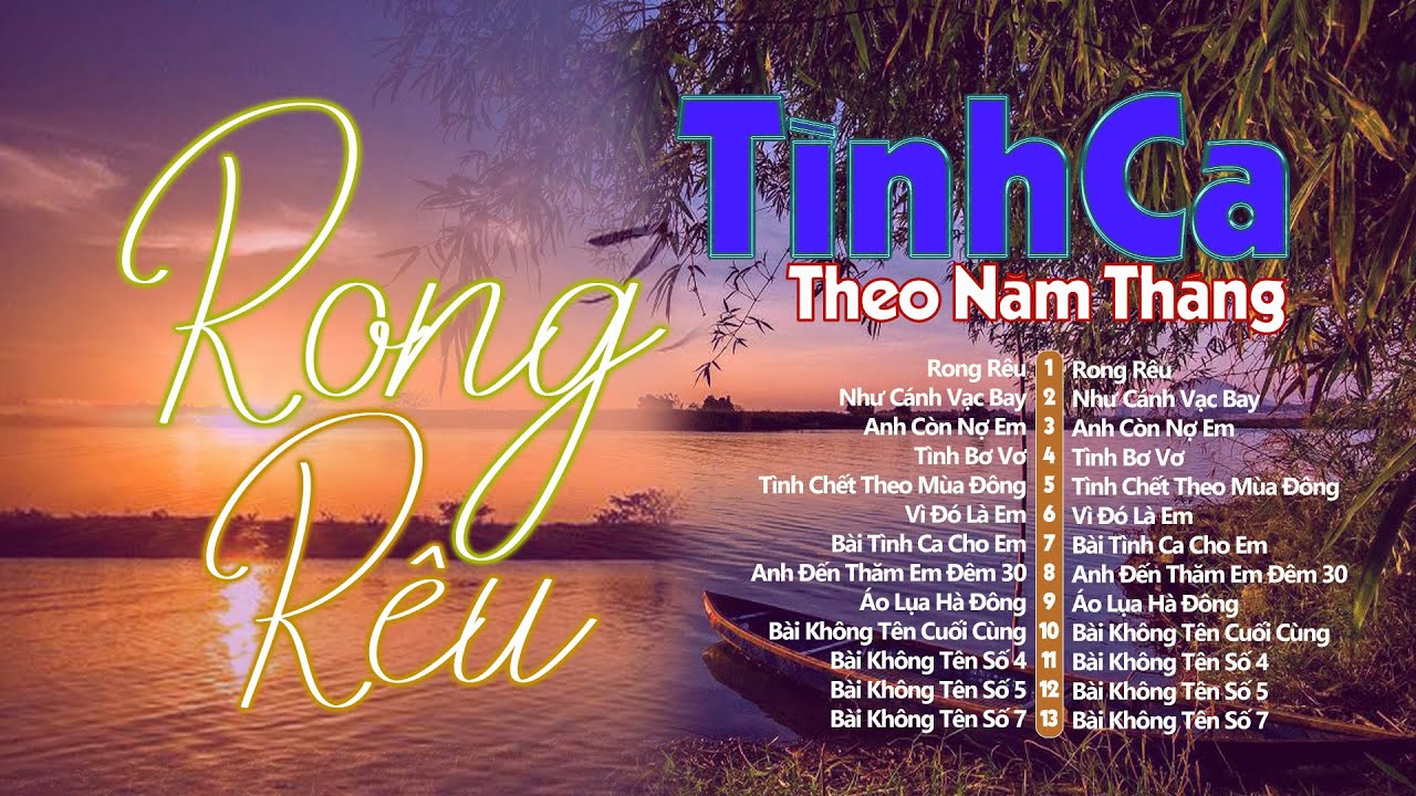 Rong Rêu, Anh Còn Nợ Em - Nhạc Tình Ca Phòng Trà Mới Nhất 2025 | TOP 13 Ca Khúc Hay Nhất Sâu Lắng