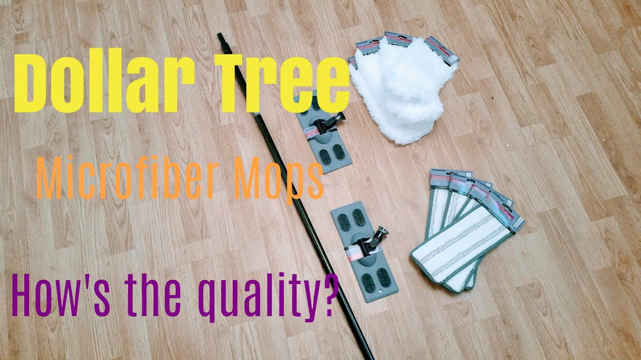 DOLLAR TREE MICROFIBER MOPS CLEANING PRODUCT REVIEW| MICROFIBER MOP CLEANING | SHANETTADIYLIFE