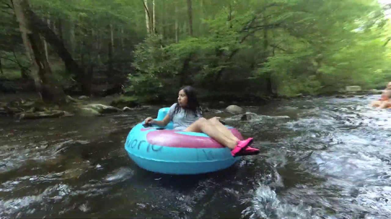 Tubing in Deep Creek, Great Smoky Mountains National Park