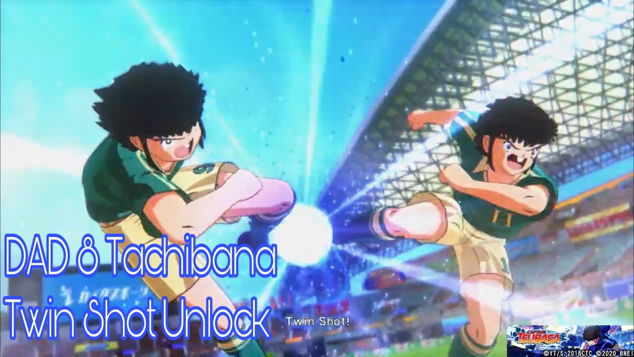 Guide DAD8 vs Hanawa Tachibana Twin shot Unlock CAPTAIN TSUBASA: RISE OF NEW CHAMPIONS