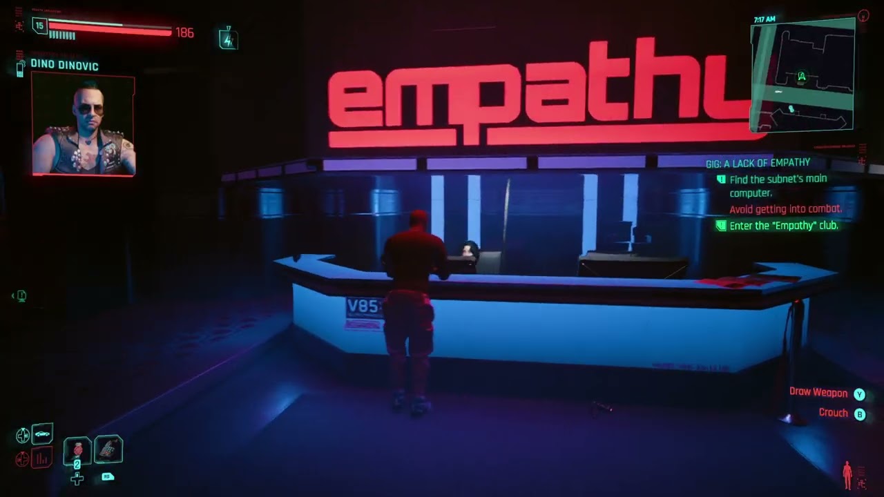 Cyberpunk 2077 Very Hard Fun-Run-Stealth/throwing weapons/FAILED