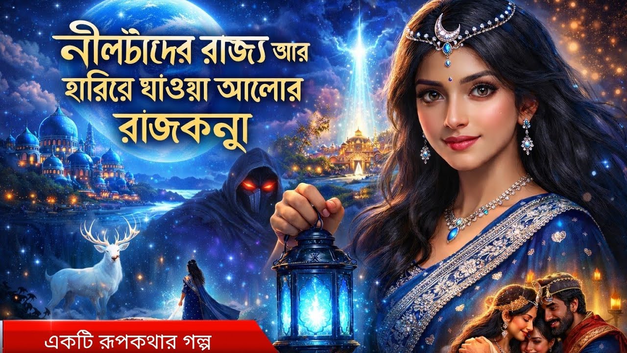 নীলচাঁদের রাজ্য আর হারিয়ে যাওয়া আলোর রাজকন্যা | Nova's Creations 