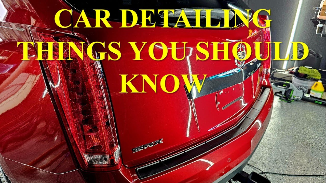 Car Detailing Things You Should Know