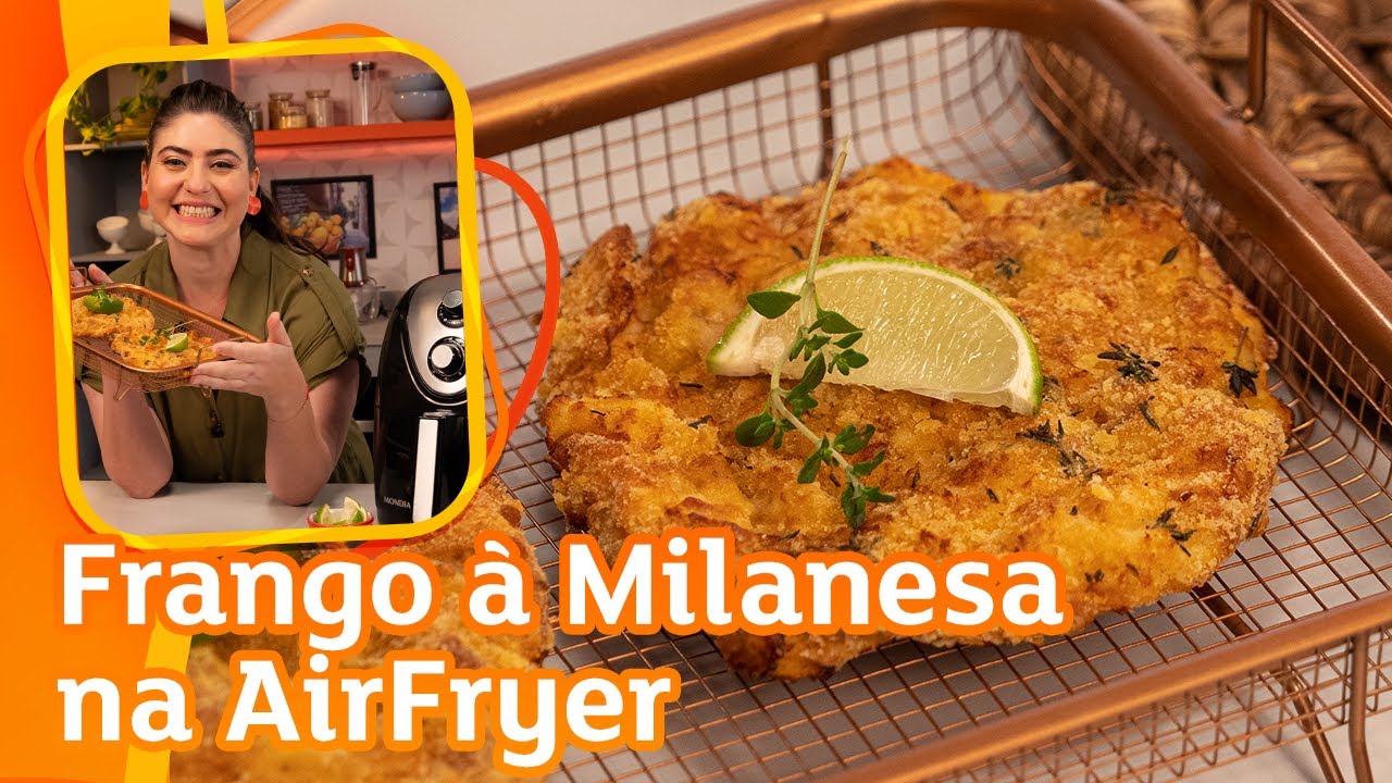 Frango empanado perfeito na AirFryer | Receita mega crocante