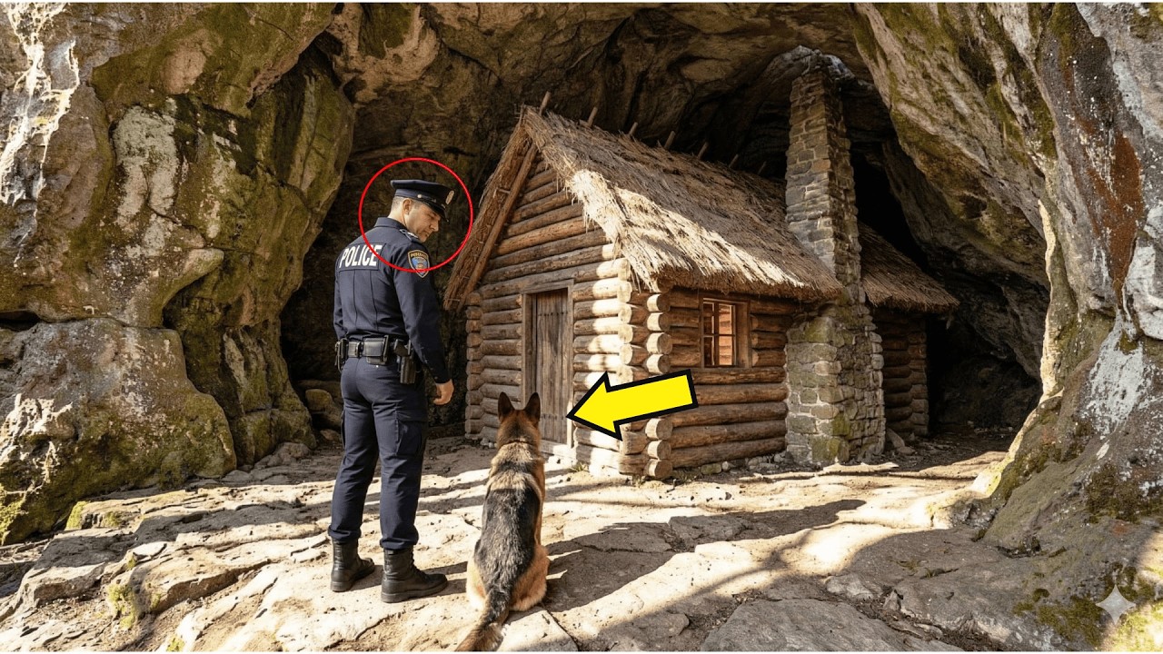 Ofițerul ia o casă în peșteră cu 400$ - Câinele K9 descoperă cine se ascundea de fapt acolo...
