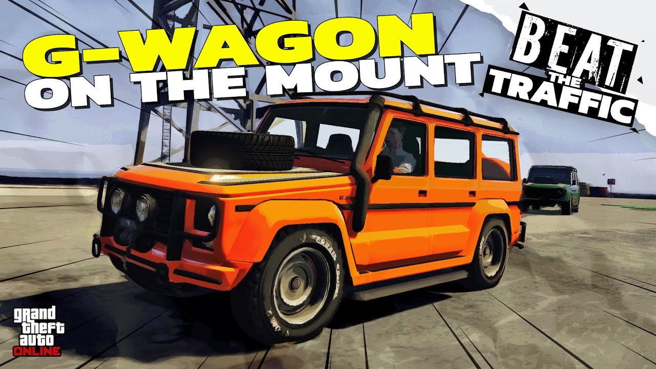 G-Wagons are built for THIS | Beat The Traffic | GTA