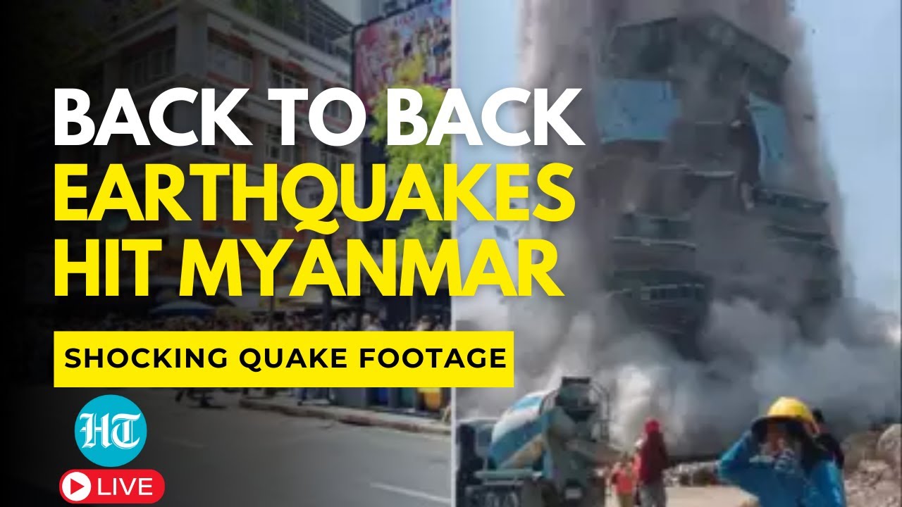 LIVE | Myanmar News | Strong Earthquake Of 7.7 Magnitude Hits Myanmar | Myanmar Earthquake