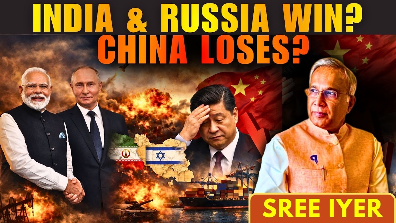 How India, Russia win & China loses from the Iran-Israel conflict &bull; Sree Iyer