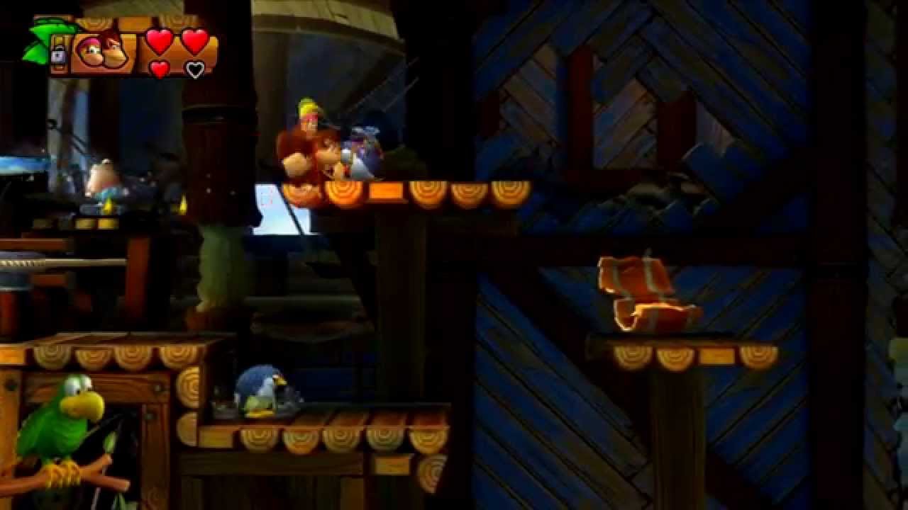 Donkey Kong Country: Tropical Freeze - 4-5 Sea Stack Attack