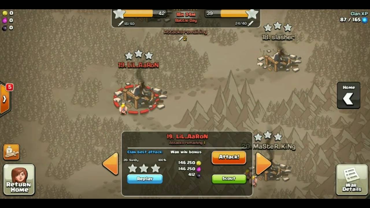Clash Of The Clans | th 7 Giant Wizard Archer Ft Hog Rider of Clan mates Attack | COC ATTACK