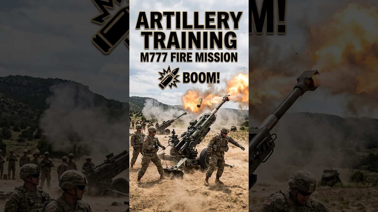MILITARY ARTILLERY TRAINING #shorts #viralshorts #military  #militarytechnology #defense