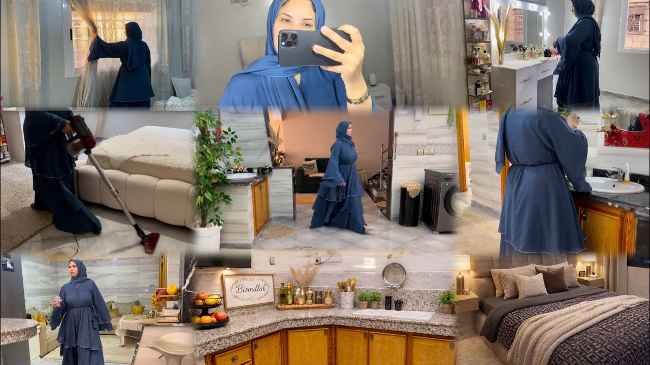 	روتين صباحي ديالي فشهر رمضان ✨ ترتيب، تنظيف 🌸بروگرام ديالي لي كنعتمد عليه باش ميغلبنيش الشغل!
