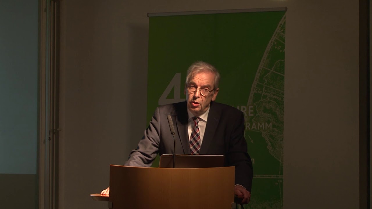 40 Jahre Langzeitforschung im Akademienprogramm -  Prof. Dr. Edwin J. Kreuzer