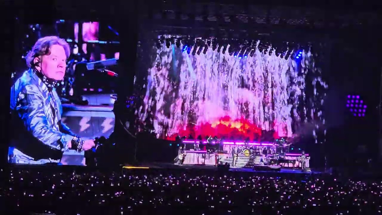 [Fancam] Part 4 (Novermber Rain, ..., Paradise City) : 2025 Guns N Roses World Tour in Korea
