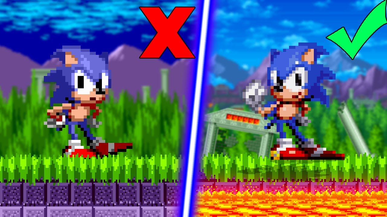 Sonic 1 With A Better Style