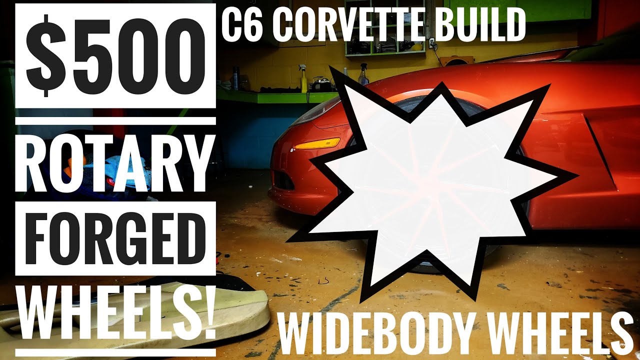 I found ROTARY FORGED wheels for the C6 Corvette for $500! | C6 Corvette Build | Wheel Sneak Peek