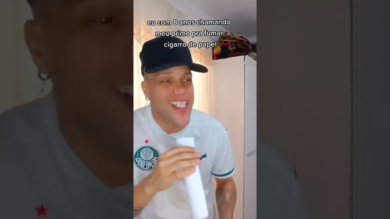 QUEM MAIS FUMAVA CIGARRO DE PAPEL#youtubeshorts