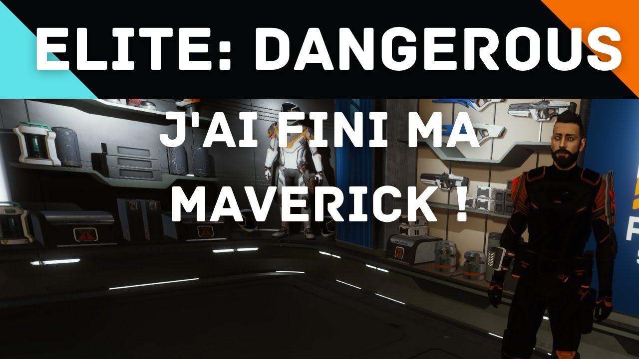 Elite: Dangerous - J'ai enfin fini de moder ma combinaison Maverick, je vous présente ça