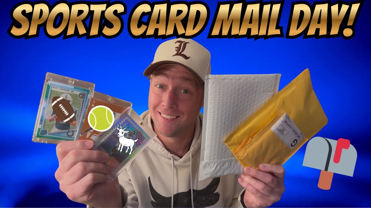 Первый день доставки спортивных карточек по почте за ОЧЕНЬ долгое время! Лучший выбор!