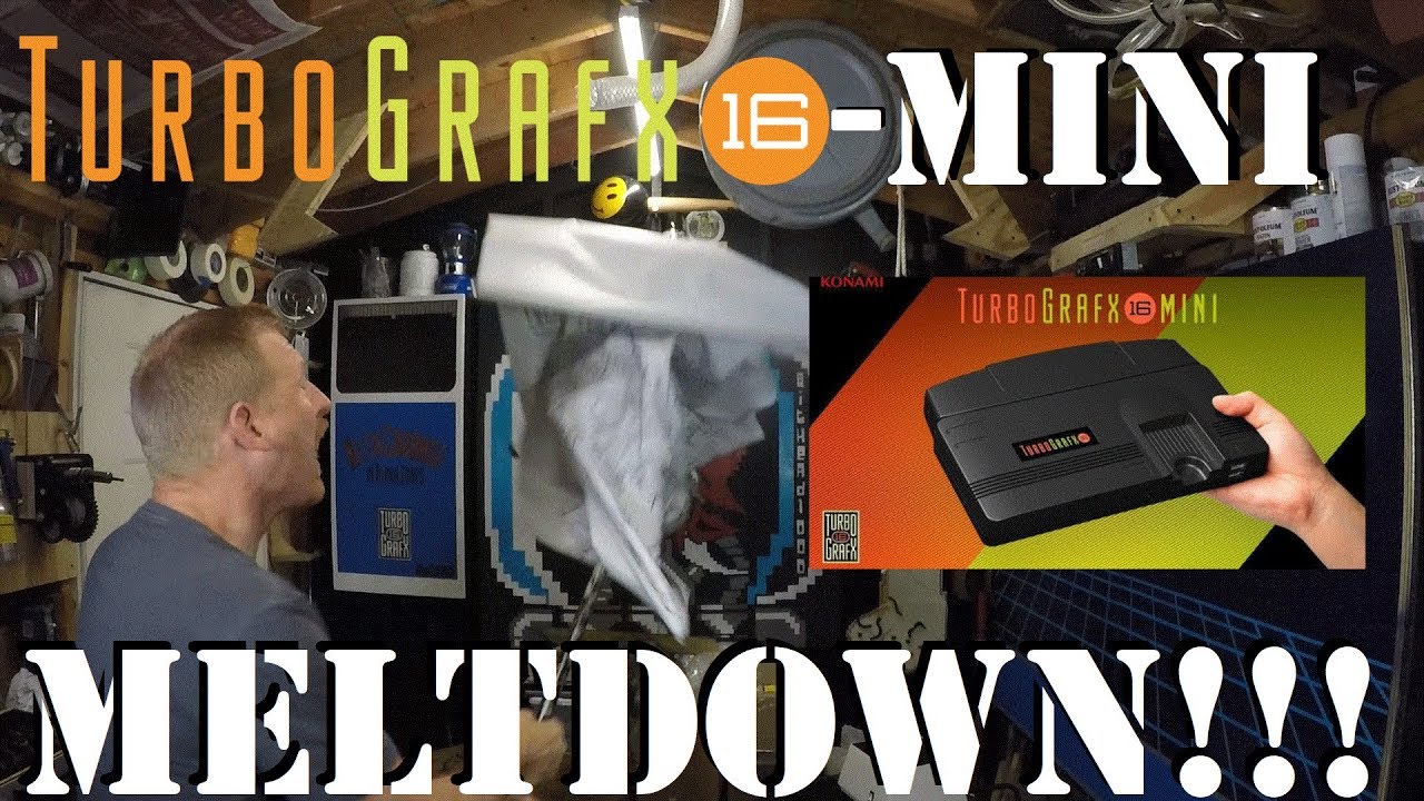 TURBO GRAFX MINI MELTDOWN!! KONAMI BLEW IT!!
