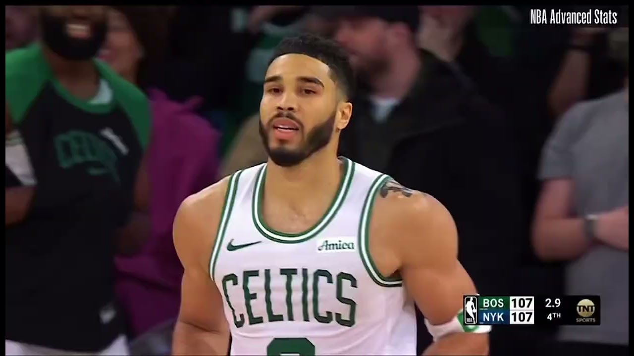 FOUR MINUTES OF JAYSON TATUM BEING CLUTCH
