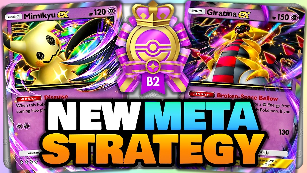 NEW Mimikyu EX Deck Is Taking Down The META!!! | Pokemon TCG Pocket